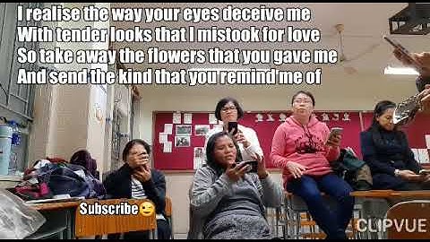 Thumbnail of Paper Roses by Marie Osmond cover with lyrics😍