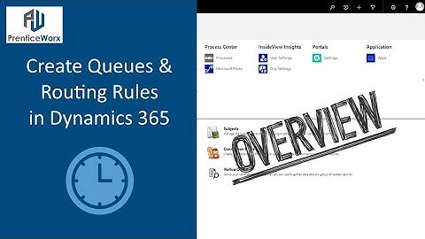 Dynamics 365 - How to Create Queues and Routing Rules