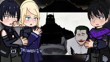 [NTR] Bad ending party react to Lihan as Absolute batman | Gacha club | Ntr React | Part /?