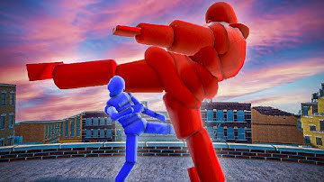 Making NPCs Fight (with active ragdoll physics) №1