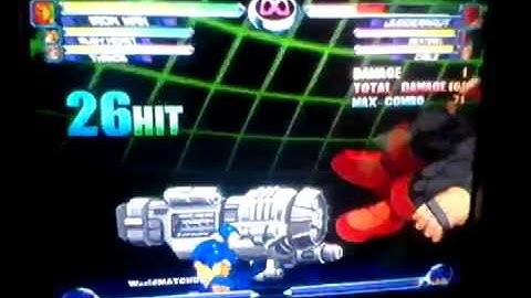 Mvc2 360 Iron Man 100% Combo Part 2 (1 Meter)