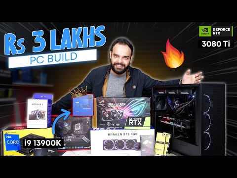 Rs 3 lakh High End Gaming & Editing PC Build In India 2023 | i9-13900K & Asus Rog Strix RTX 3080Ti