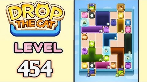 Drop the Cat! Level 454 Walkthrough