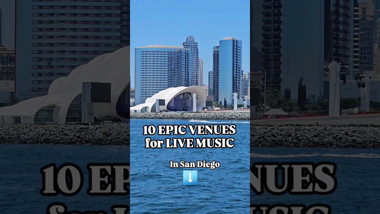 🎶10 Epic Music 🎶  Venues in San Diego 