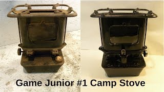 Restoration of Rusty Game Junior #1 Camp Stove