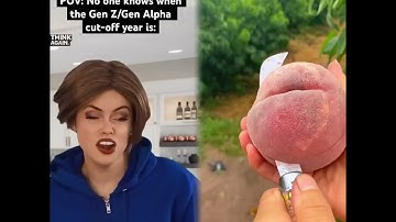 POV No one can agree on the year when Gen Z ends and Gen Alpha begins! #genz #genalpha #relatable