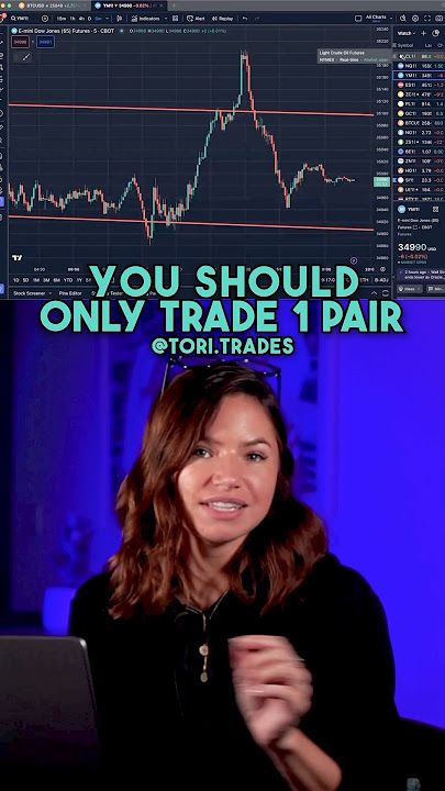 You should only trade 1 pair 📊