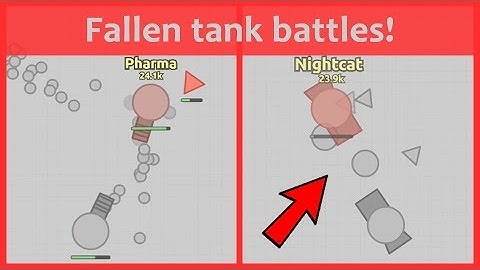 Diep.io - FALLEN TANK battles in Sandbox! (Console modding)