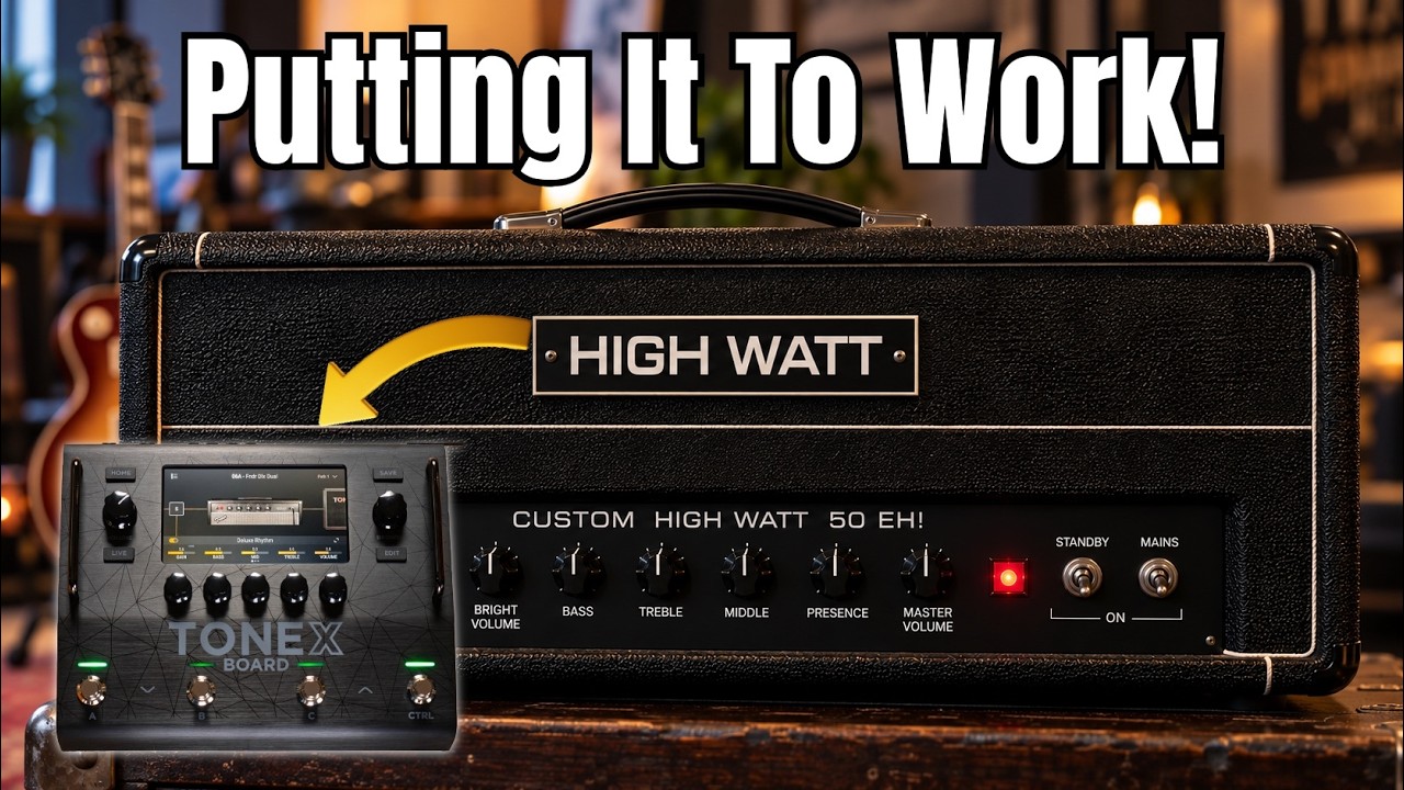THIS Is How I’m Using TONEX BOARD! + NEW Vintage ’81 High Watt EH