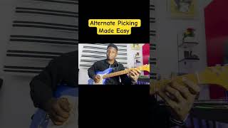 Alternate Picking Made Easy #guitar #lesson #shorts #alternatepicking #technique