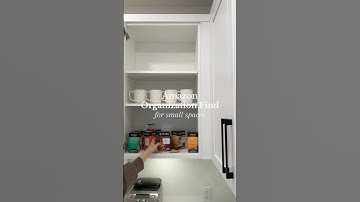 Amazon Organization Find for Small Spaces #amazonfinds #organization #organizedhome