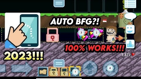 Cara Auto BFG Lgrid di GrowTopia 100% Work No Miss 2023 (Android & iOs) (Tutorial)