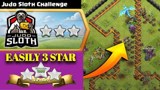 How to 3 Star Judo Sloth Challenge (Clash of Clans)