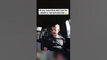 No way Joshua Block didn