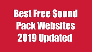 Best Free Sound Pack Websites | 2019 Updated screenshot 4