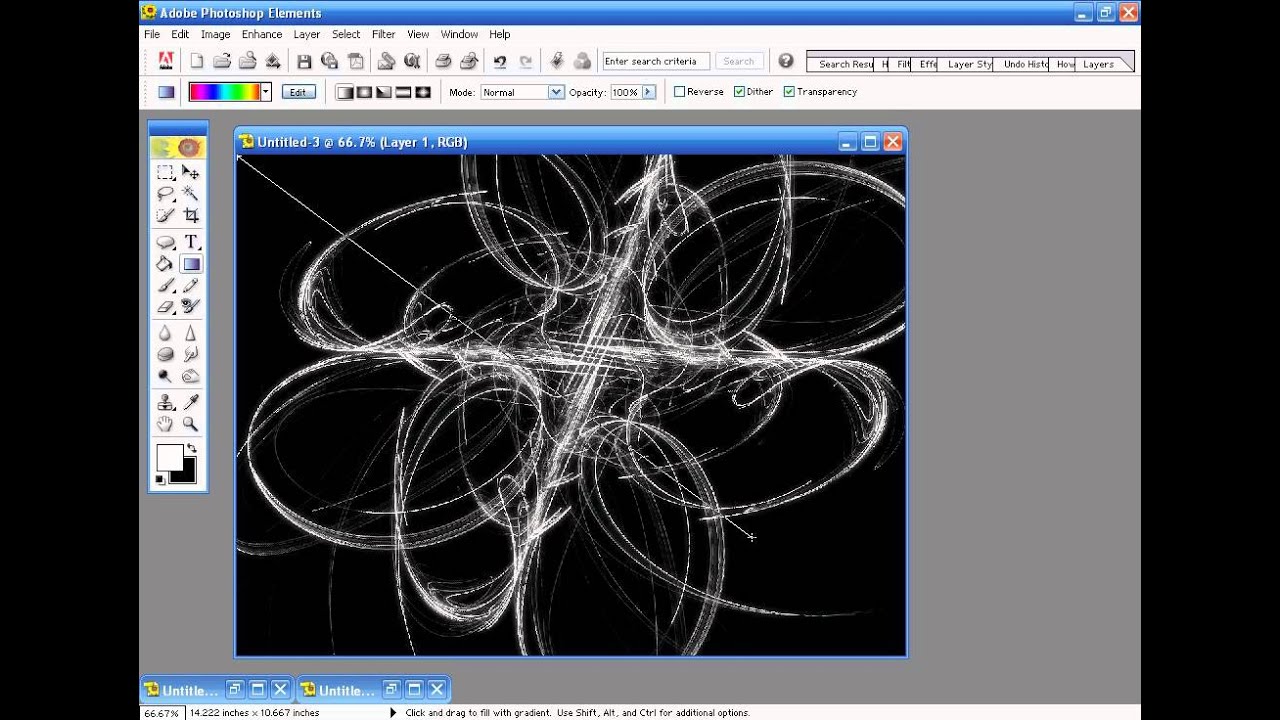 Abstract Art Tutorial! How To Make Abstract Art! YouTube
