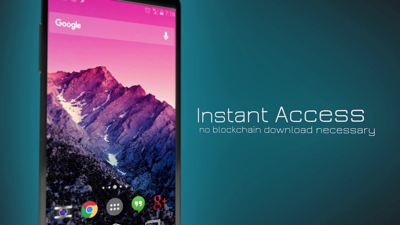 Bitcore Android Wallet - YouTube