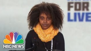 11-Year-Old Naomi Wadler's Speech At The March For Our Lives (Full) | NBC News