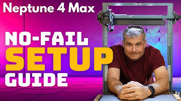 Neptune 4 Max -You MUST do these steps to get good prints and fix the problems.