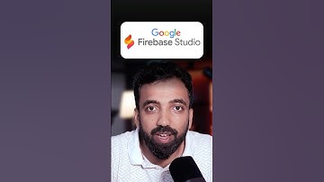 Vibe code with - Firebase Studio   #artificialintelligence