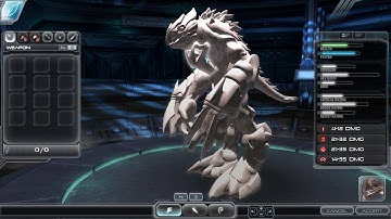 Darkspore: Custom Parts accessible via hero default details