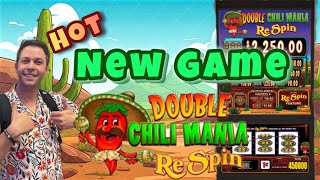 Jackpot wins on the High Limit  “Double Chili Mania” at Coushatta Casino Resort!