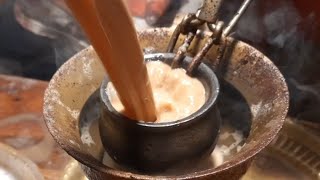 Tandoori Chai Recipe - Tandori Tea Making Process  - Indian Tea Recipe - Ssr Best Food Bd
