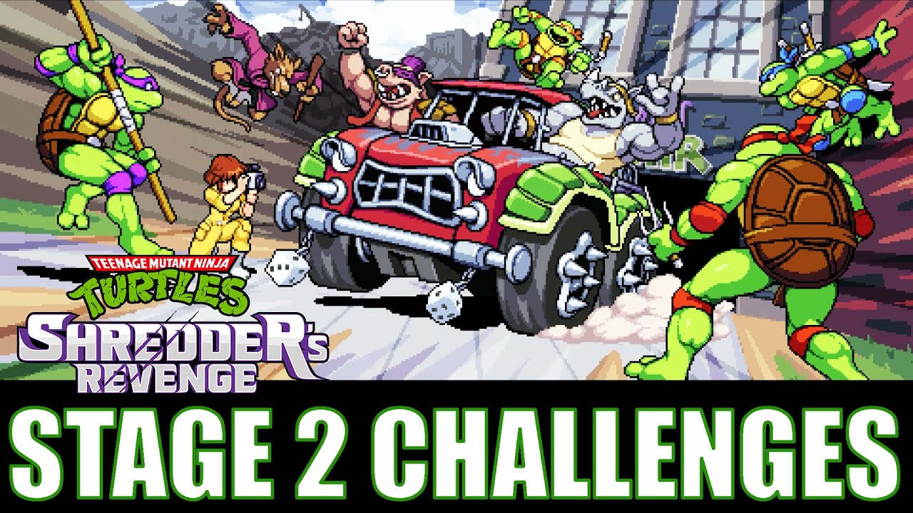 Big Apple, 3PM! Challenges Teenage Mutant Ninja Turtles Shredder's
