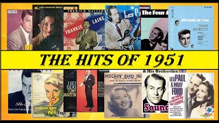 The Hits Of 1951 - Best Selling 50s songs - Greatest Music Fifties - Chart Playlist