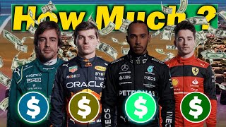 Top Highest Paid F1 Drivers of 2023! F1 Drivers Salary 2023!