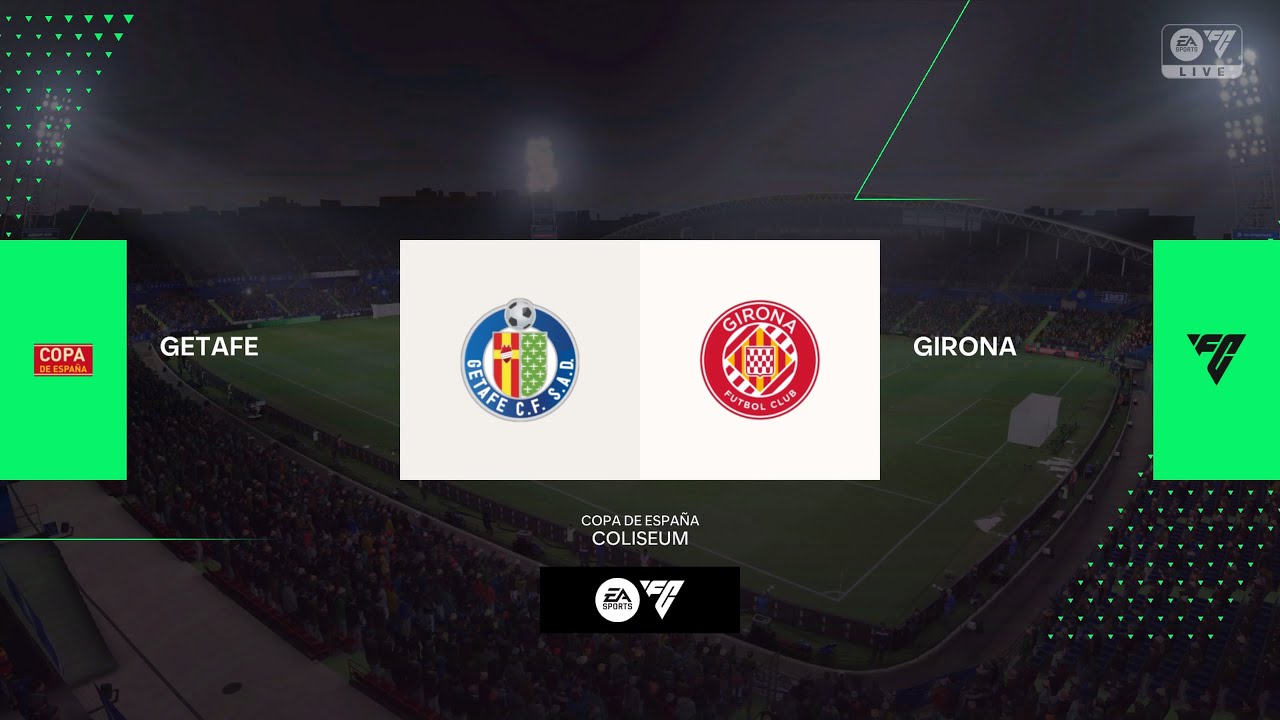 TENEMOS MADERA DE GANADORES / Getafe vs Girona / modo carrera EA FC 24 ...