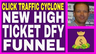 Click Traffic Cyclone Review - New 2.0 DFY High Ticket Funnel. #affiliatemarketing