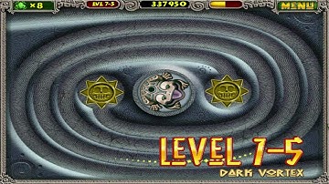 Zuma Deluxe : Dark Vortex Stage (JAGUAR) Gameplay Wakthrought