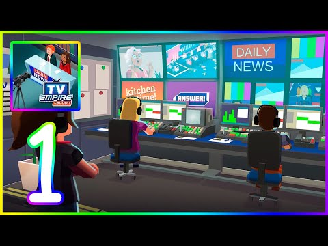 TV Empire Tycoon‏ Геймплей, часть 1 (iOS, Android)