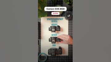 Canon R100 Vs Canon R50 Vs Canon R5 Photography Speed Drive Modes Comparison