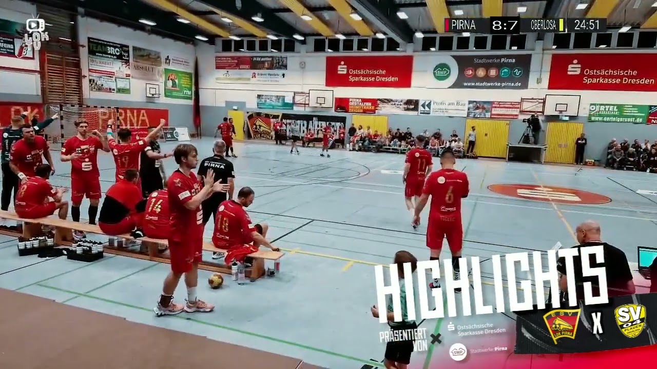 Highlights vom Spiel gegen Oberlosa