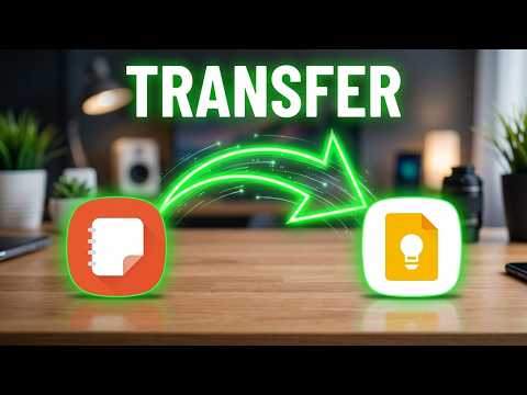 How to Transfer Notes From Samsung Notes to Google Keep