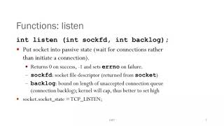 socket API part1