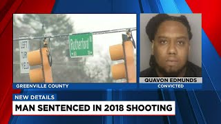 Greenville man sentenced for 2018 shooting