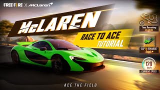 Free Fire x McLaren Race to Ace Special Event - Tutorial