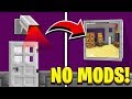 How to Make a WORKING SECURITY CAMERA in Minecraft! (NO MODS!)