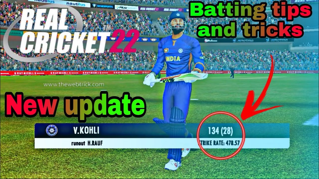 real cricket 22 new update | real cricket 22 | Virat Kohli | rc22 ...