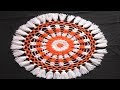 Make Woolen Thalposh || Latest Design Crochet  Mat, Rumal, Puja Thali Cover Design in Hindi.