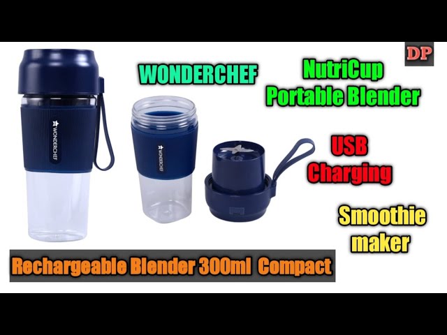 Nutri-Cup Portable Blender, USB Charging, Smoothie maker