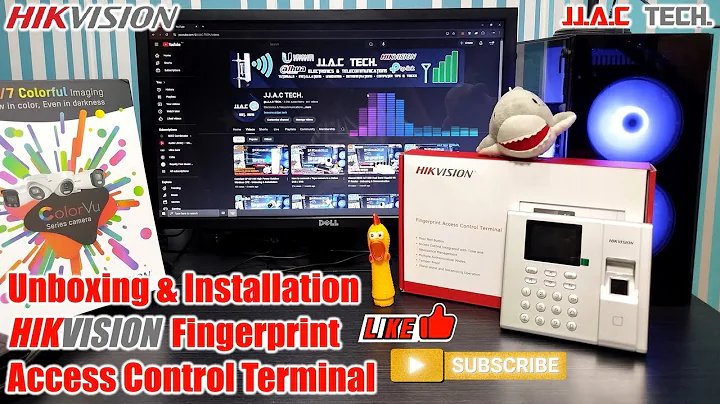 HIKVISION Fingerprint Access Control Terminal - Unboxing & Installation