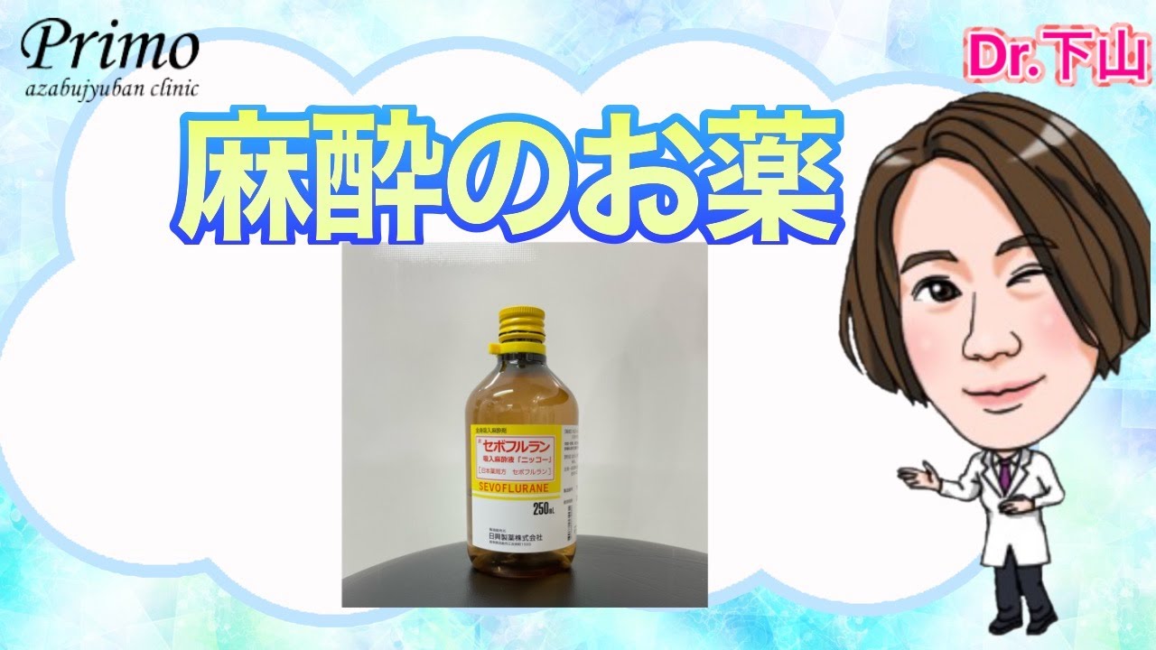 セボフルランのリーフレット União Química