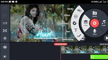 How to make Heart love Background  in kinemaster | kinemaster video Editing Tutorial