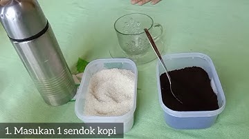 Contoh Teks Prosedur  "Cara Membuat Kopi"