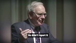 Warren Buffet talks about the importance of reputation