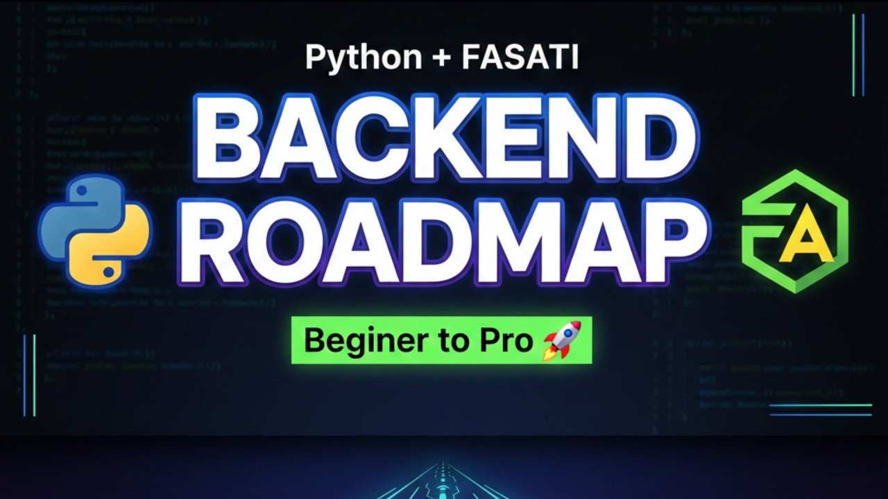 Python FastAPI Backend Roadmap 2026 | Zero to Production-Ready ...